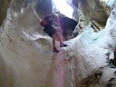 GIEG Barranc de fontanella, rappel realizado por Pedro.