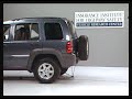 Crash Test 2002 Jeep Liberty ( 5 M.P.H) Rear into Flat Barrier IIHS