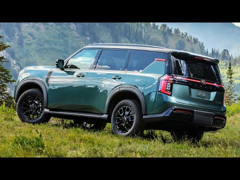 2025 Nissan Armada (PATROL) Exterior, Interior details / Platinum & PRO4x