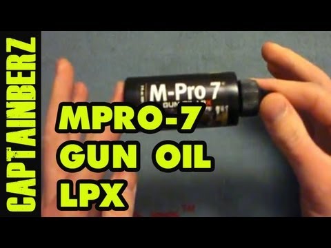 how to open m pro7 gun oil