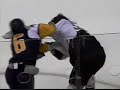 Andrew Peters vs George Parros round 1