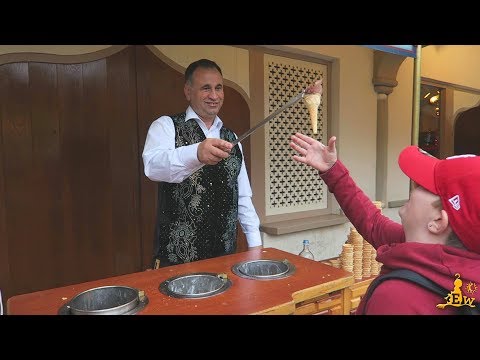 IJsco Ali in actie in de Efteling