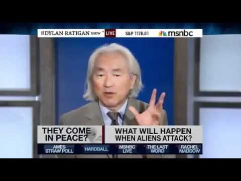 Bluebeam - Dr Michio Kaku, renowned physicist, author and mouth piece for the scientific dictatorship that is the NWO, talks on the MSM about the likely hood of an alie...