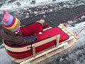 sledding fun