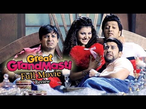 Great Grand Masti - Movie Review | Riteish | Vivek | Aftab | Urvashi | Latest Bollywood Movie Review Movie Review & Ratings  out Of 5.0