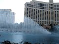 fountain show at the bellagio