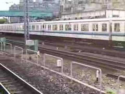 8609F柏駅にて