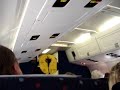 mad safety demo on kulula flight