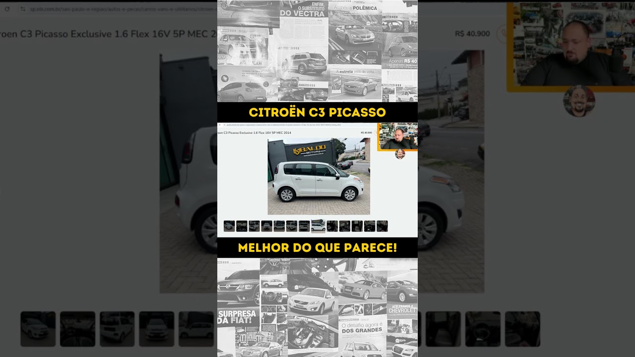 C3 Picasso é uma boa compra, acredite se quiser! #citroen #c3picasso