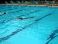 Belajar Berenang gaya punggung