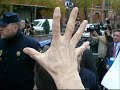 Güemes visita el Marañón escoltado por la Policia Nacional. 24 de noviembre de 2008.wmv