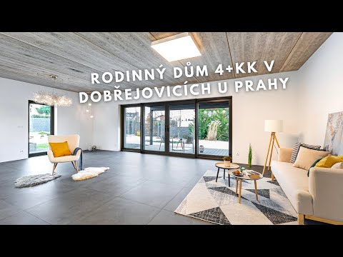 Video Rodinný dům 4+kk v Dobřejovicích u Prahy