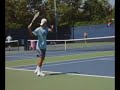 novak djokovic at us open practice   2007