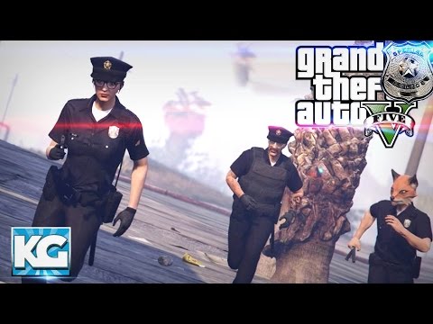 LET'S BE COPS - Police Life Role Play! (GTA 5 Funny Moments)