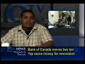 Bank Of Canada Moves Two Ton Yap Stone Money For Renovation