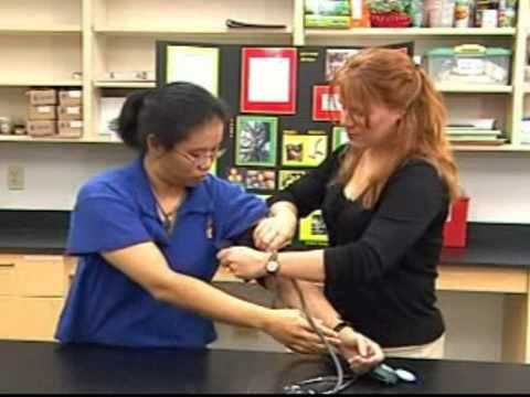 how to take blood pressure