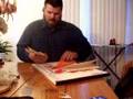 Making a paper cartridge
