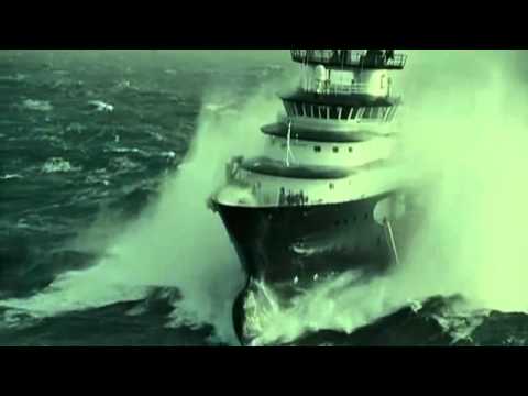 Awesome waves and choppy seas