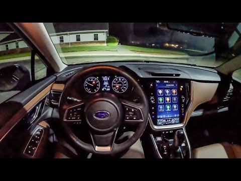 2024 Subaru Outback Touring XT - POV Night Drive (Binaural Audio)