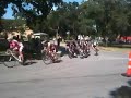 Crit (=criterium, =hardcore cycling) race right now at the state hospital in Austin. Video of a fast corner: http://youtu.be/BNpMSFiL_ms