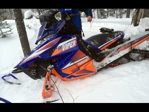 yamaha - Exclusive first ride footage, mid-January. The new 2015 Yamaha SR Viper MTX SE and MTX LE with the 180-HP optional dealer-installed turbo kit. See www.snowes...