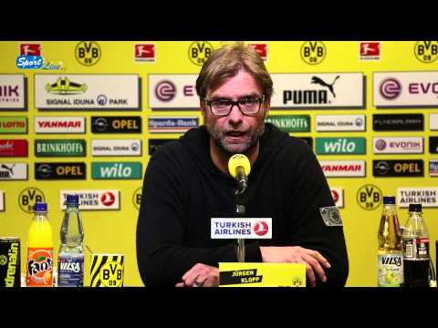 bvb - Dortmund, 02.05.2013: BVB-Cheftrainer Jürgen Klopp äußert sich unter anderem zur derzeitigen Personalsituation bei Borussia Dortmund, zur Bundesligabegegnung...