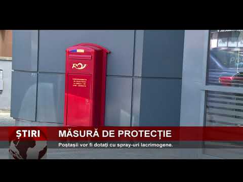 Poştaşii vor fi dotaţi cu spray-uri lacrimogene