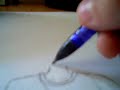 Anime drawing by a 9 year old kid (boy)