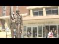 Purdue unveils Amelia Earhart sculpture