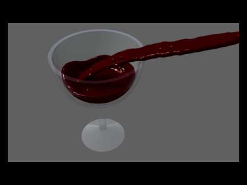 how to fill wine glass