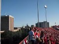 Husker 300th Consecutive Sellout Jet Fly Over