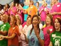 Tim McAfee-Lewis, assistant director of the Agape International Choir, wrote, directs and performs the song 