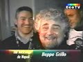 beppe grillo dal backstage del monnezza day di napoli