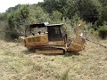 Rayco C130 clearing brush on a R.O.W.