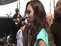 chris and pickinpop play ive got a woman by ray charles at a local school fundraiser to help the kids