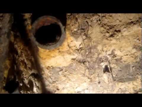 how to remove cast iron vent stack