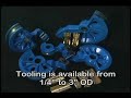 Tooling to bend radius up 2X the material diameter. All models are programmable. Tooling is available from 1/4