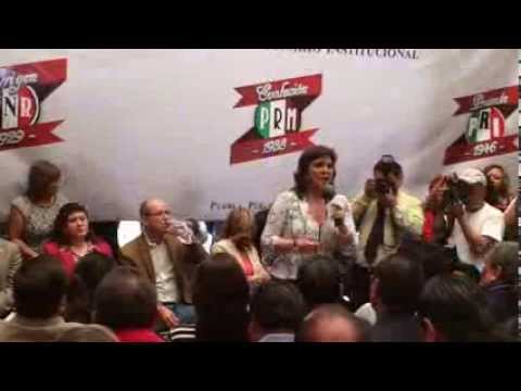 Ivonne Ortega presenta a nuevos Delegados del CEN del PRI en Puebla
