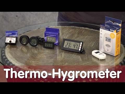 Reptil TV - Technik - Thermo-Hygrometer