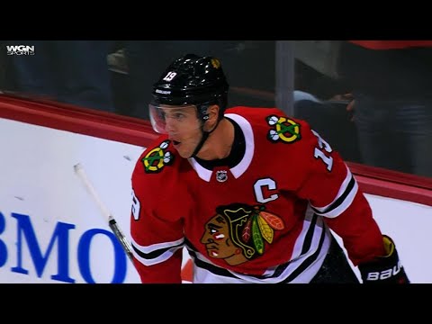 Video: Kane to Toews, Blackhawks win nine seconds into overtime