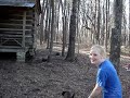 Man jumps out of window