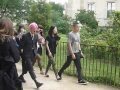 GD in Paris at Juun J fashion show