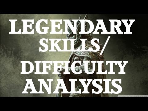 skyrim update - A quick analysis on the legendary skills and legendary difficulty in Skyrim's newest patch. Full list of bug fixes: http://www.bethblog.com/2013/04/08/skyrim...