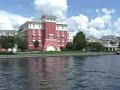 Boat tour of Crescent Lake Walt Disney World