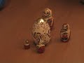 Pequeña animación stopmotion de unas muñequitas rusas.