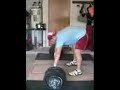 152kg power clean william newman