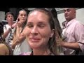 Backstage at Ksubi with Erin Wasson
