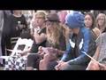 Backstage at Ksubi with Erin Wasson