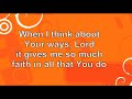 Faith – Instrumental – Praise & Worship