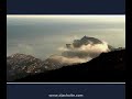 Costa Blanca in clouds - high speed motion